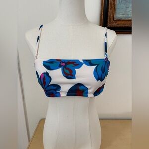 Anthropologie x Sanctuary Reversible Bikini Top - Floral Pattern - Size S